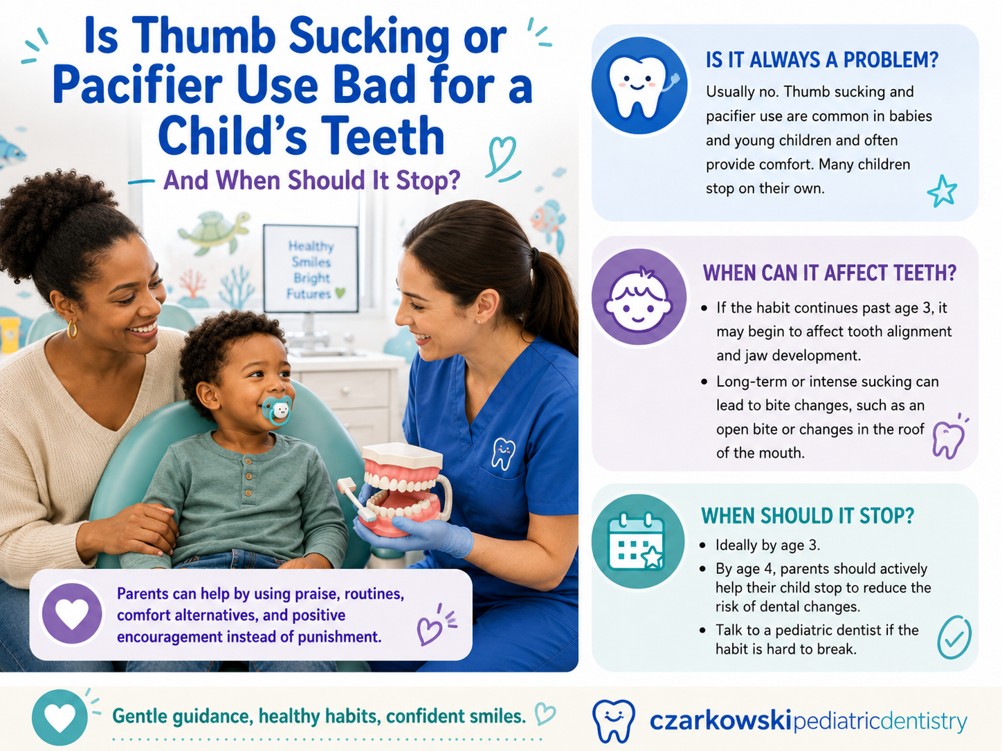 Guiding healthy habits for young smiles