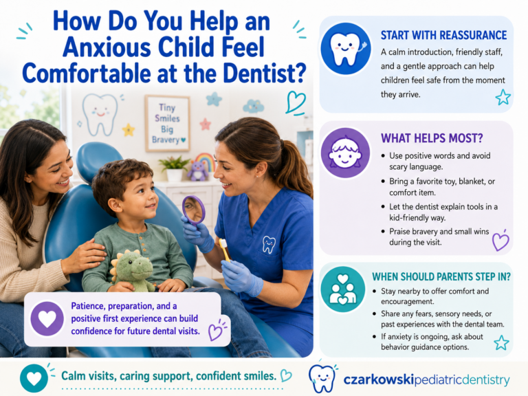 Helping kids feel comfortable at the dentist